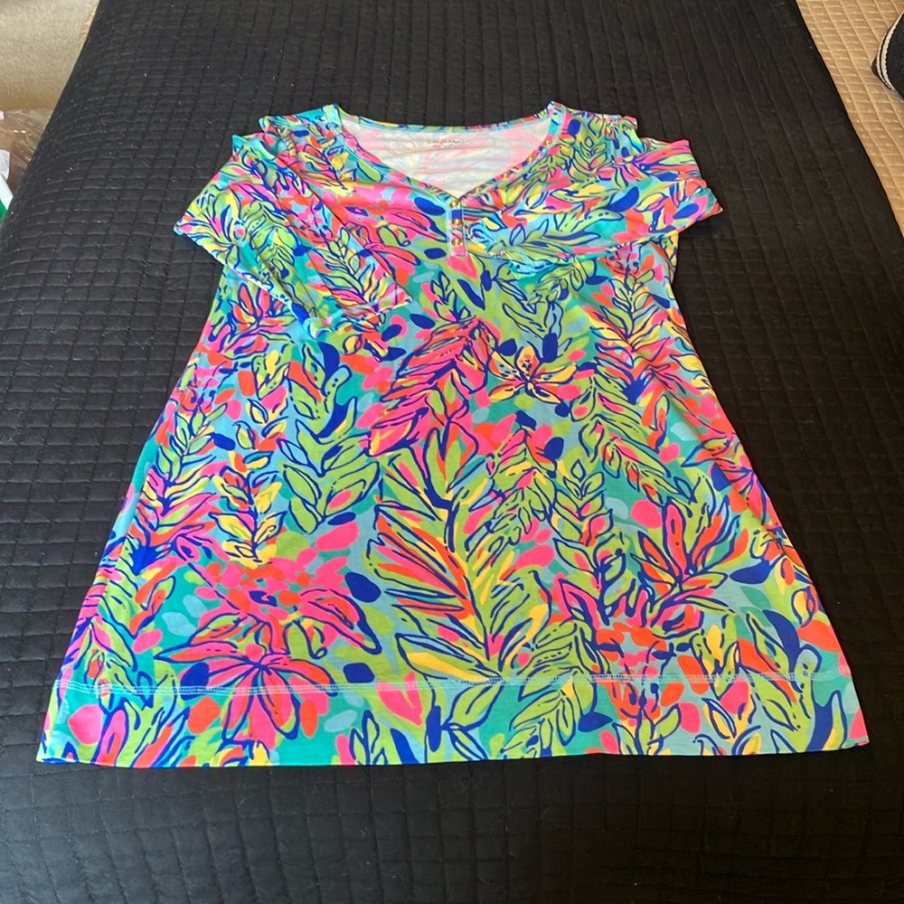 Lilly Pulitzer Multicolor Tropical Dress